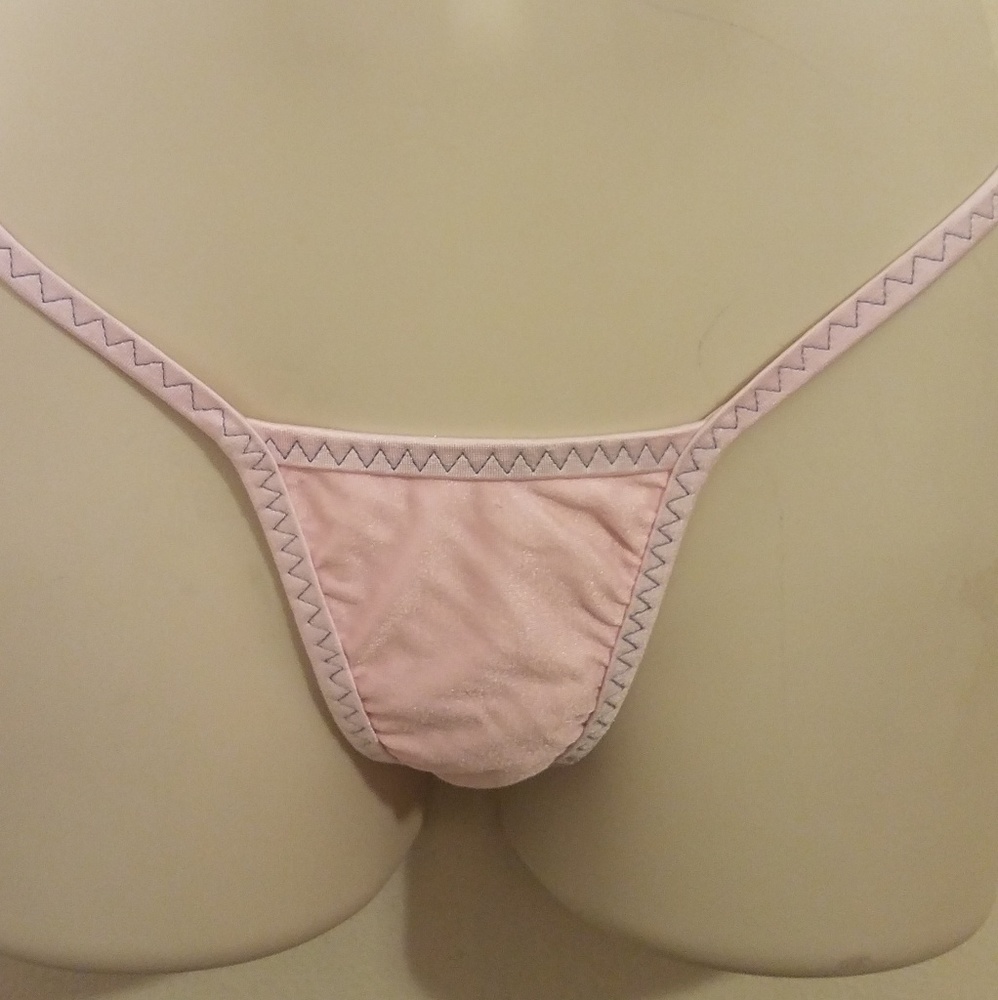 Three pink thongs